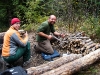 Thumbs up to all the firewood we had.