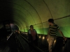 Matt and Liz enjoying the longest escalator in the USA.  Rosslyn stop in Arlington, VA.