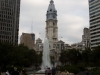 The government building and one of the many fountains in Philadelphia.