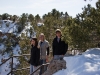 Look at all the snow at the Grand Canyon!  We couldn\'t believe it.