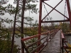 Bridge of the Master at Wilderness Canoe Base two years after the forest fire.
